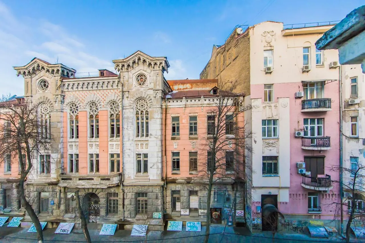 Квартира С Джакузи, Золотые, Майдан, Крешатик, Рейтарская 25 0*, Kiev Ukrayna